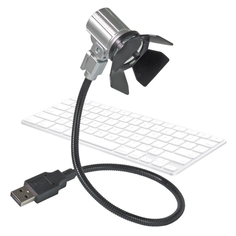Geschenkwichtel - USB Leuchte Filmscheinwerfer Laptop LED Spotlight